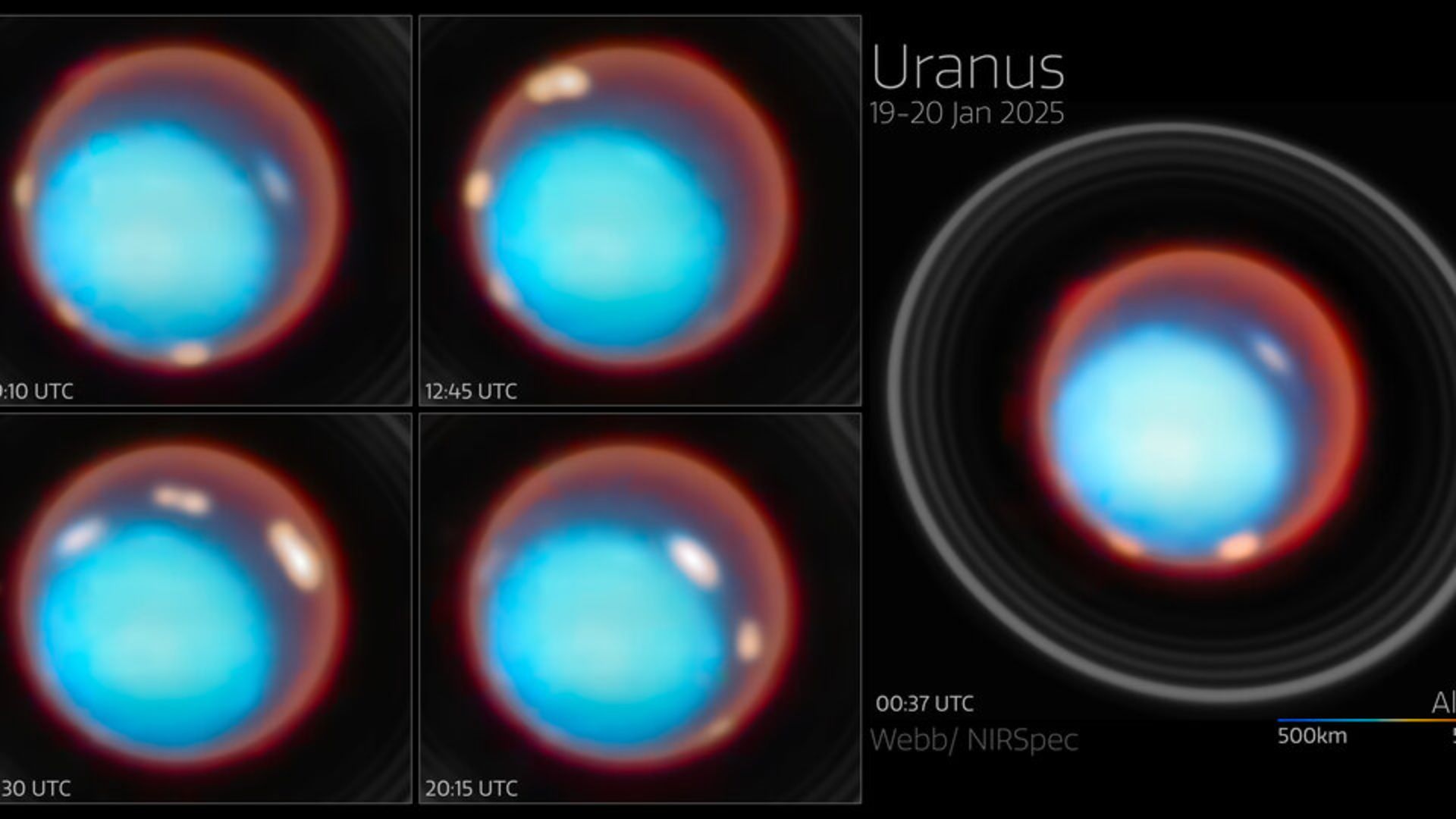 Webb Maps Uranus' Strange Auroras: Uncovering Formation Secrets